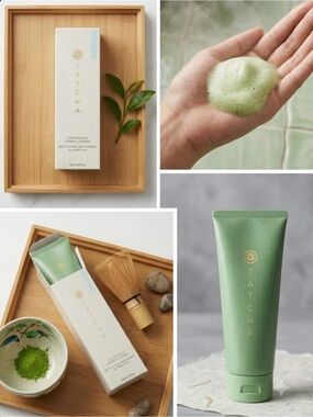 Tatcha The Matcha Foam Cleanse – Limpiador Facial (Nuevo en caja)